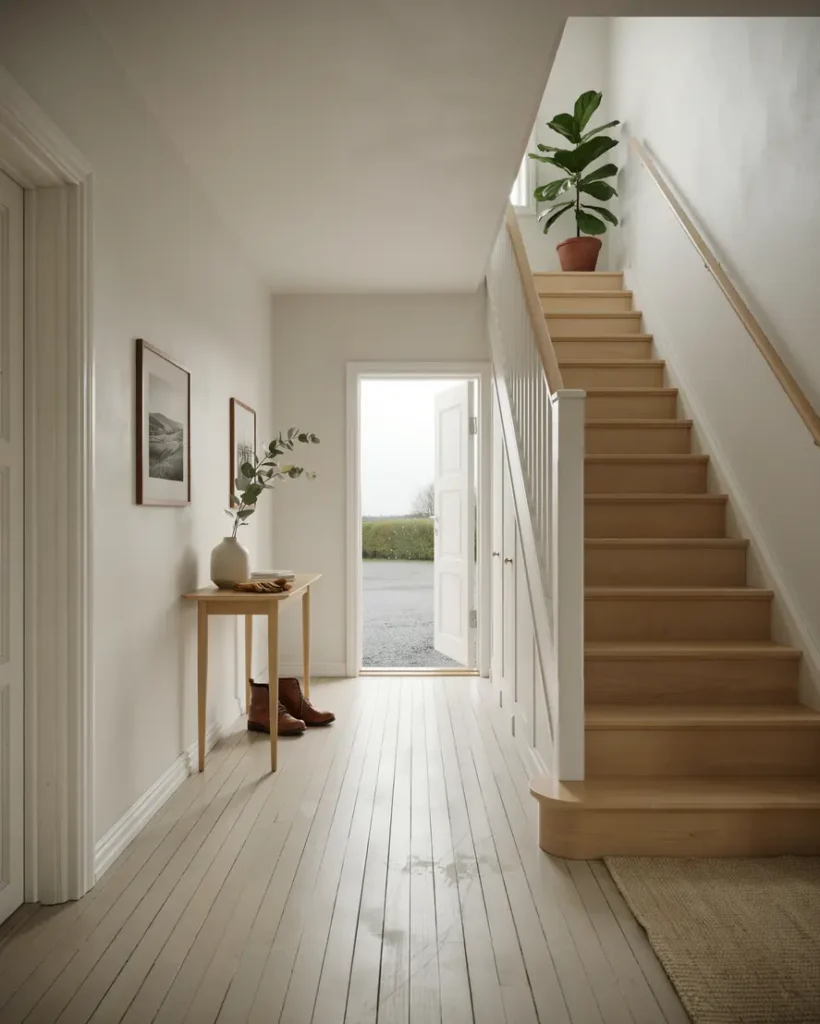 renovering av hall och trapphus i l ddek pinge