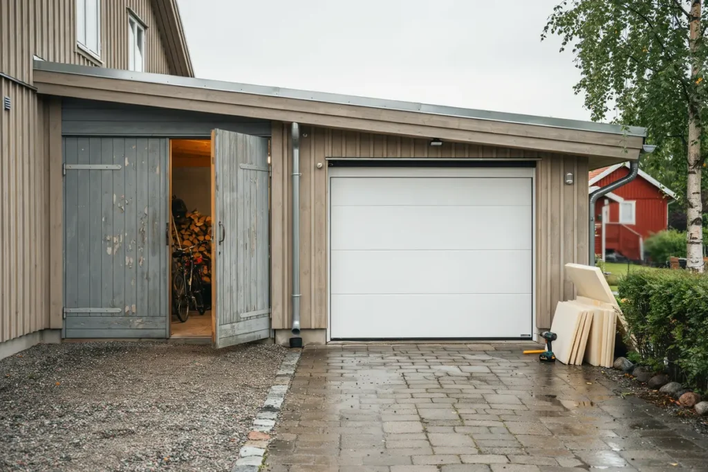 byta eller renovera garageporten s v ljer du r tt l sning f r s kerhet isolering och vardag i villan