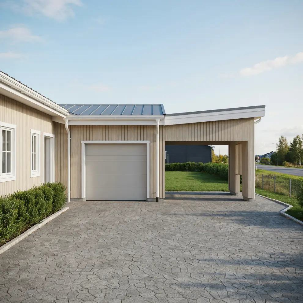 bygga carport garage kavlinge skane